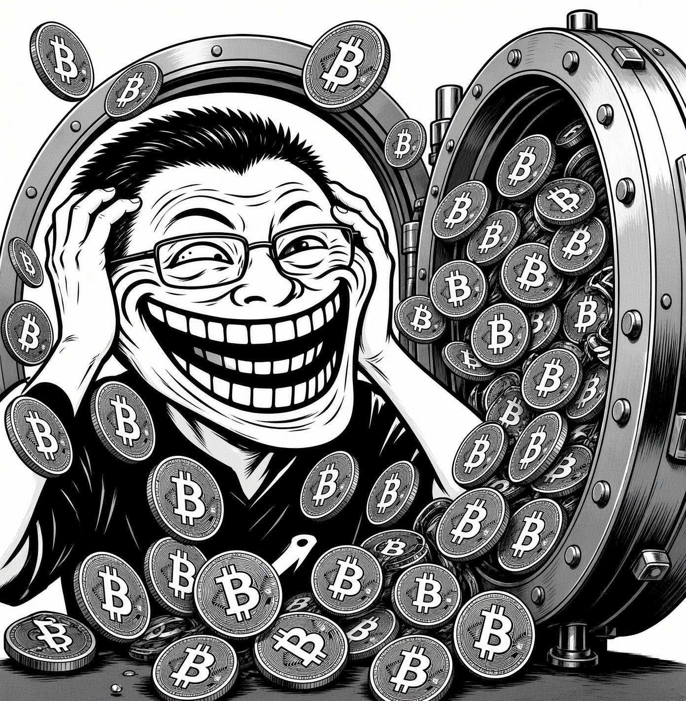 Crypto Troll Officer at the vault